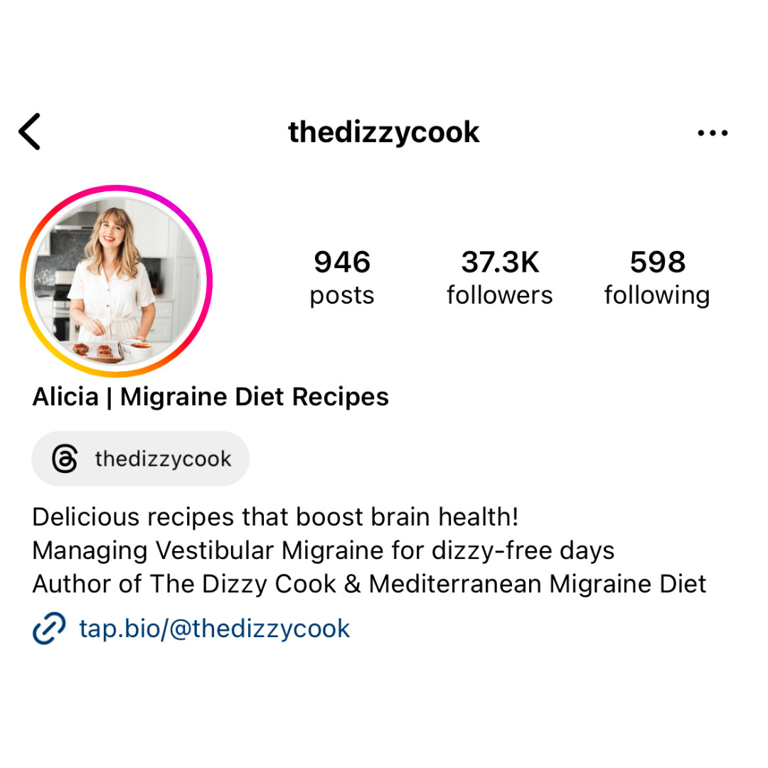 Follow Alicia Wolf on Instagram @thedizzycook