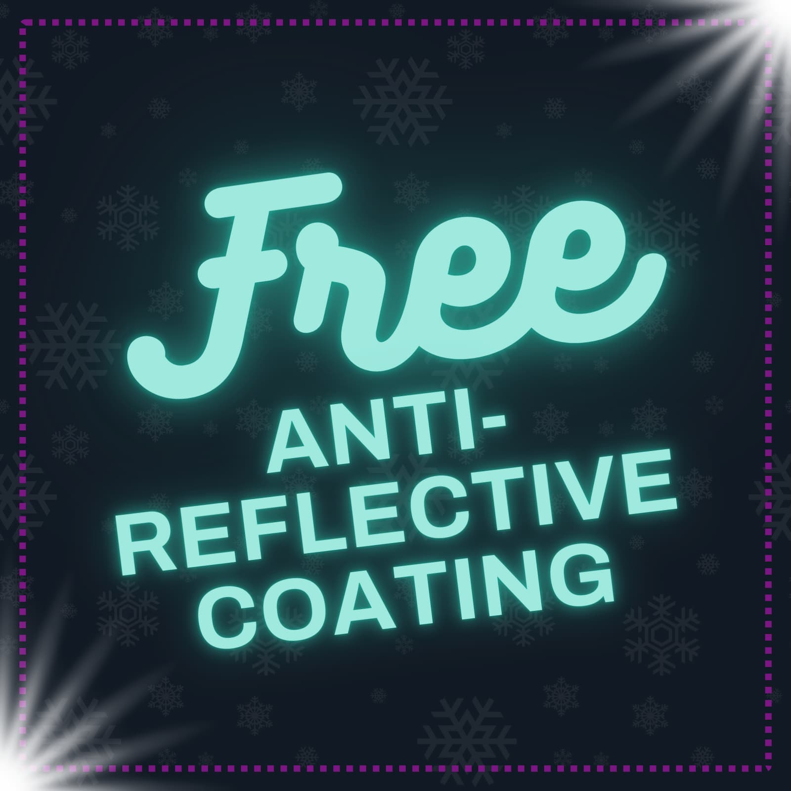 Black Friday Cyber Monday Promo for Free Anti-Reflective Coating