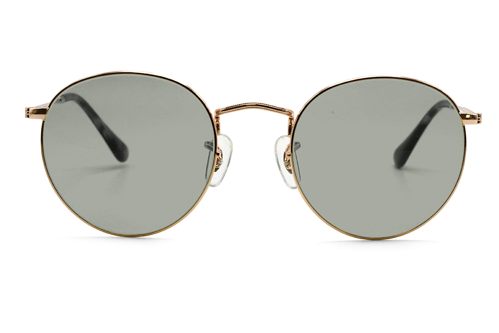 Oslo glasses gold front#color_gold