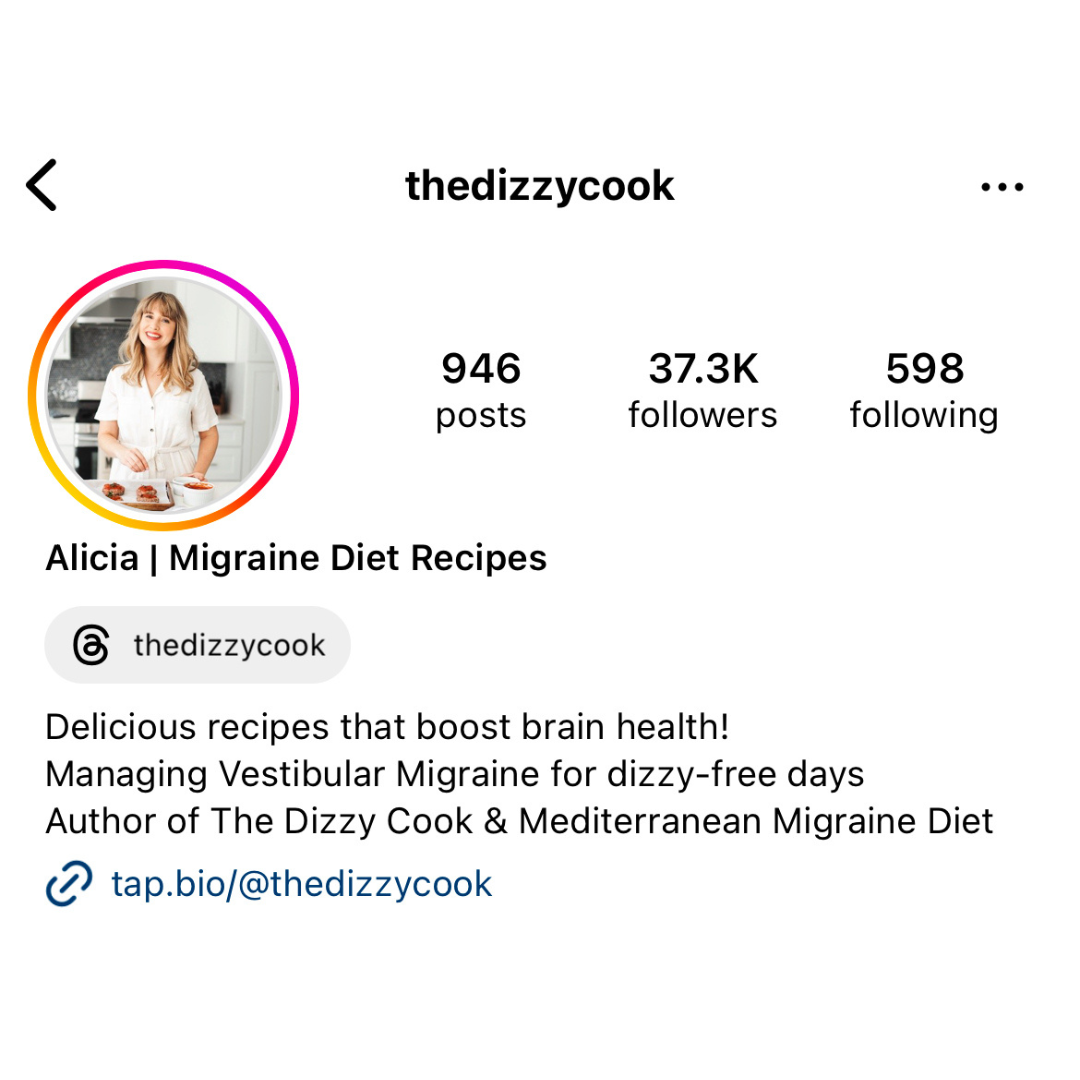 Follow Alicia Wolf on Instagram @thedizzycook 