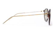 titanium lightweight migraine glasses profile#color_brown-gold