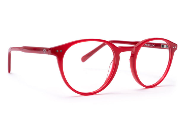 Avulux Light Sensitivity Lilu Glasses in Red without clip-on side