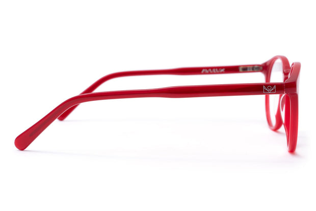 Avulux Light Sensitivity Lilu Glasses in Red without clip-on profile